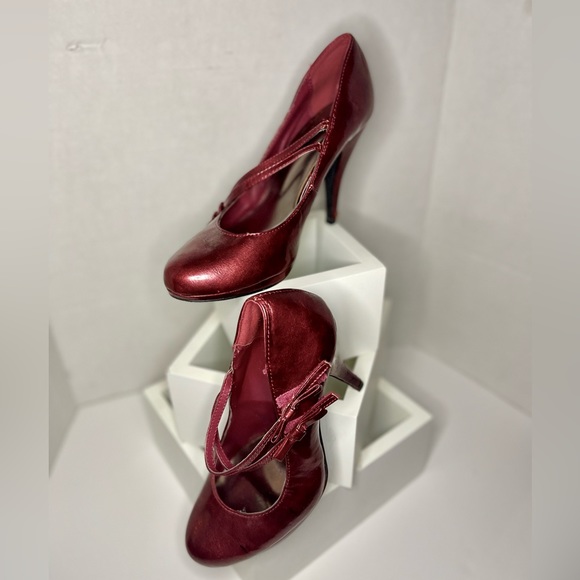 Spring - Dark red pumps - Size 9 - Picture 1 of 2